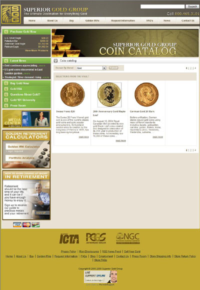 Superior Gold Group gold101.com Catalogue Page 4